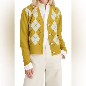 ALEX MILL Bleecker Argyle Cardigan